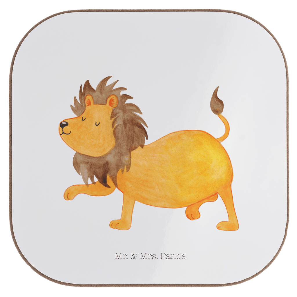 Quadratische Untersetzer Sternzeichen Löwe Bierdeckel, Glasuntersetzer, Untersetzer Gläser, Getränkeuntersetzer, Tierkreiszeichen, Sternzeichen, Horoskop, Astrologie, Aszendent, Löwe Geschenk, Löwe Sternzeichen, Geschenk Juli, Geburtstag Juli, Geschenk August, Geburtstag August, König der Tiere