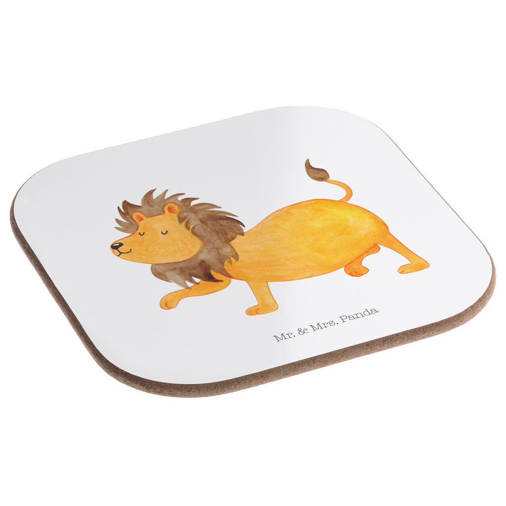 Quadratische Untersetzer Sternzeichen Löwe Bierdeckel, Glasuntersetzer, Untersetzer Gläser, Getränkeuntersetzer, Tierkreiszeichen, Sternzeichen, Horoskop, Astrologie, Aszendent, Löwe Geschenk, Löwe Sternzeichen, Geschenk Juli, Geburtstag Juli, Geschenk August, Geburtstag August, König der Tiere
