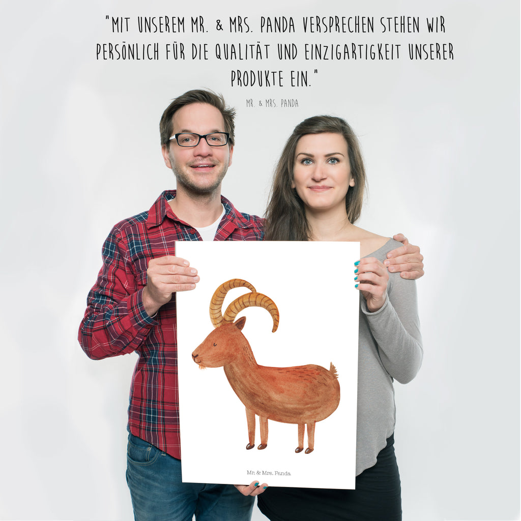 Poster Sternzeichen Steinbock Poster, Wandposter, Bild, Wanddeko, Küchenposter, Kinderposter, Wanddeko Bild, Raumdekoration, Wanddekoration, Handgemaltes Poster, Mr. & Mrs. Panda Poster, Designposter, Kunstdruck, Posterdruck, Tierkreiszeichen, Sternzeichen, Horoskop, Astrologie, Aszendent, Steinböcke, Steinbock Geschenk, Steinbock Sternzeichen, Geschenk Dezember, Geschenk Januar, Geburtstag Dezember, Geburtstag Januar, Ziege, Bock