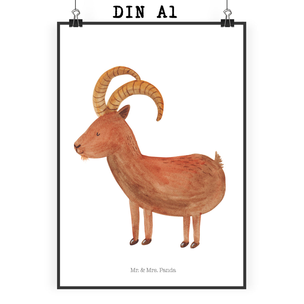 Poster Sternzeichen Steinbock Poster, Wandposter, Bild, Wanddeko, Küchenposter, Kinderposter, Wanddeko Bild, Raumdekoration, Wanddekoration, Handgemaltes Poster, Mr. & Mrs. Panda Poster, Designposter, Kunstdruck, Posterdruck, Tierkreiszeichen, Sternzeichen, Horoskop, Astrologie, Aszendent, Steinböcke, Steinbock Geschenk, Steinbock Sternzeichen, Geschenk Dezember, Geschenk Januar, Geburtstag Dezember, Geburtstag Januar, Ziege, Bock