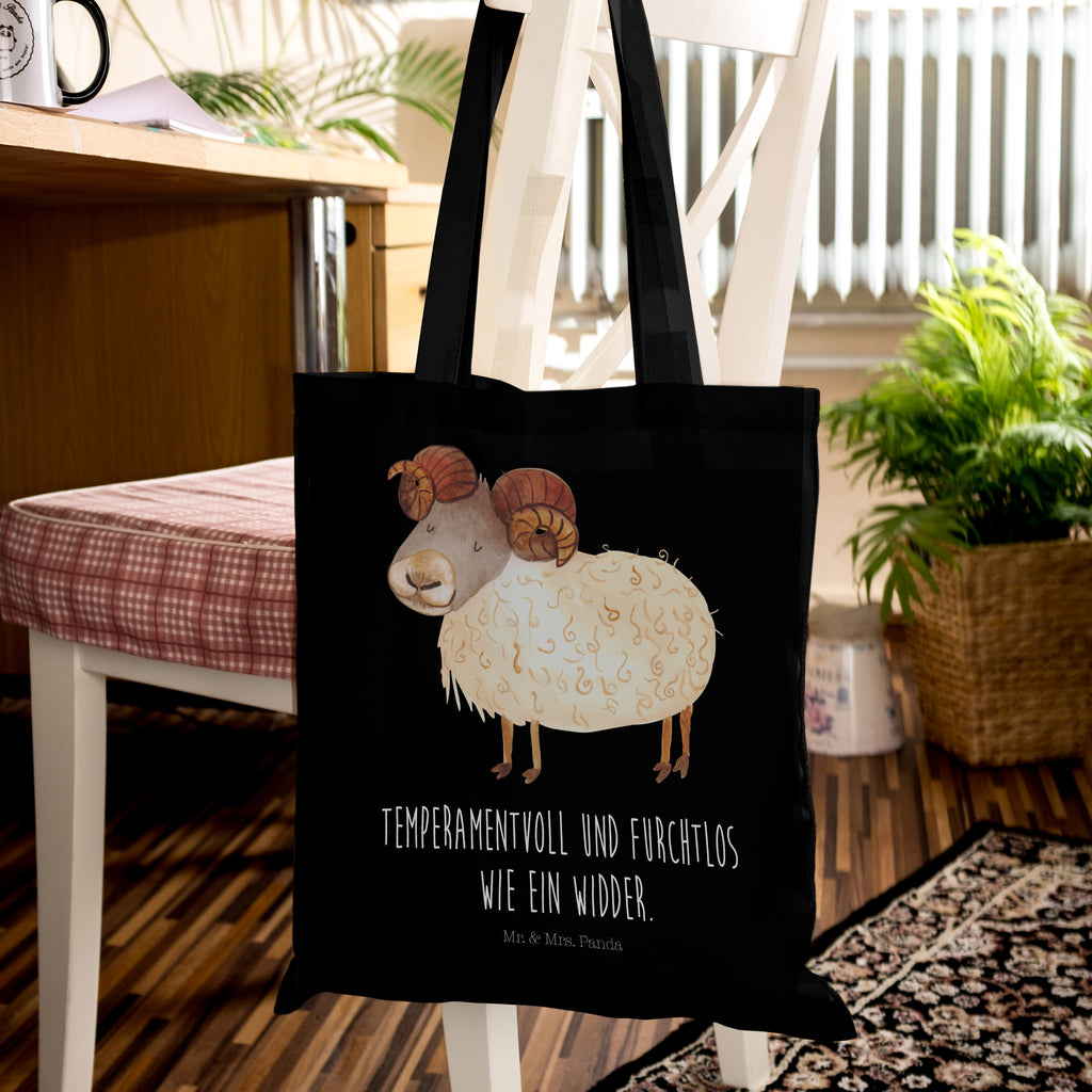 Tragetasche Sternzeichen Widder Beuteltasche, Beutel, Einkaufstasche, Jutebeutel, Stoffbeutel, Tierkreiszeichen, Sternzeichen, Horoskop, Astrologie, Aszendent, Widder Geschenk, Widder Sternzeichen, Geschenk März, Geschenk April, Geburtstag März, Geburtstag April, Bock, Schafbock