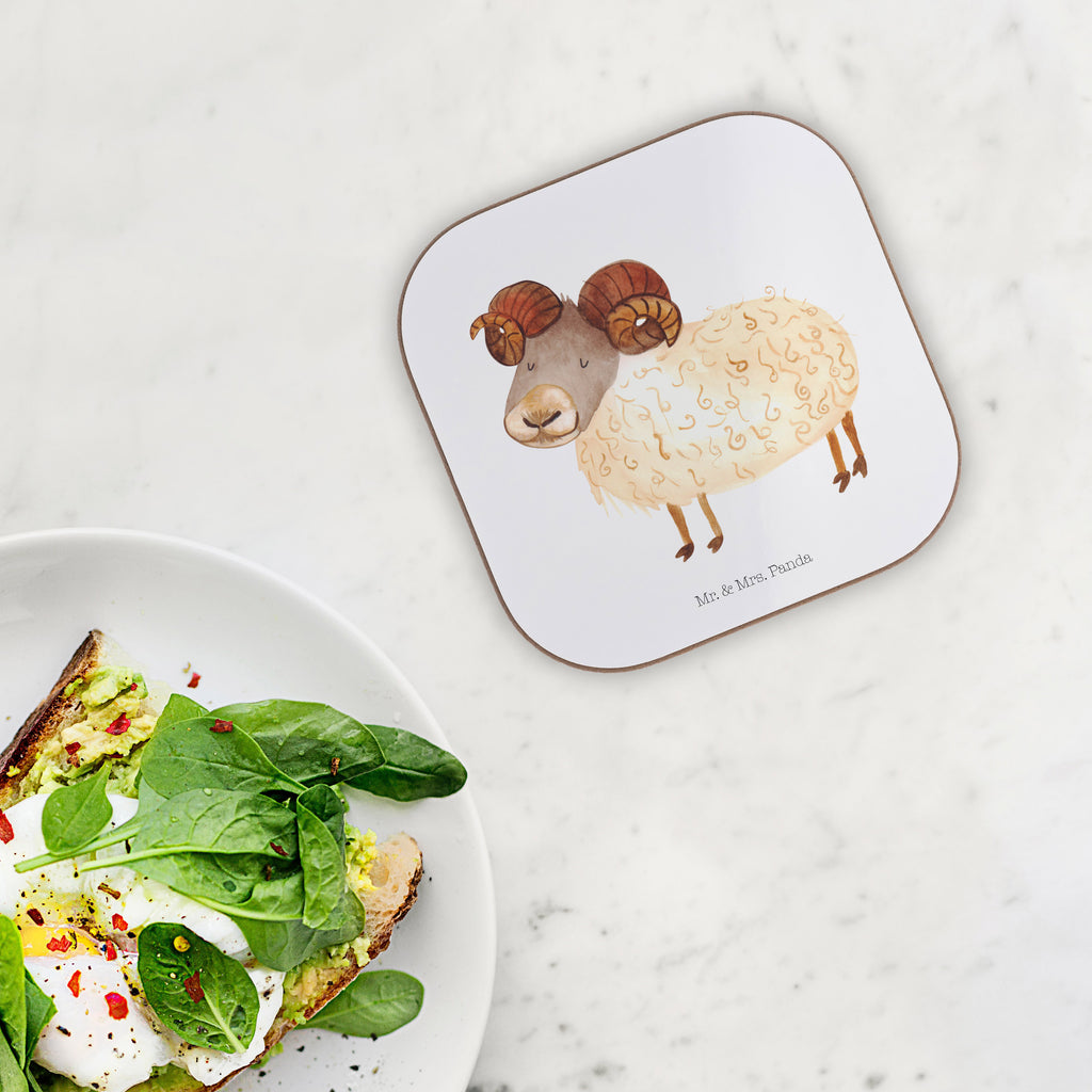 Quadratische Untersetzer Sternzeichen Widder Bierdeckel, Glasuntersetzer, Untersetzer Gläser, Getränkeuntersetzer, Tierkreiszeichen, Sternzeichen, Horoskop, Astrologie, Aszendent, Widder Geschenk, Widder Sternzeichen, Geschenk März, Geschenk April, Geburtstag März, Geburtstag April, Bock, Schafbock