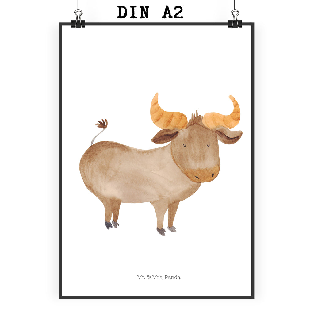 Poster Sternzeichen Stier Poster, Wandposter, Bild, Wanddeko, Küchenposter, Kinderposter, Wanddeko Bild, Raumdekoration, Wanddekoration, Handgemaltes Poster, Mr. & Mrs. Panda Poster, Designposter, Kunstdruck, Posterdruck, Tierkreiszeichen, Sternzeichen, Horoskop, Astrologie, Aszendent, Stier, Stier Geschenk, Stier Sternzeichen, Geschenk Mai, Geschenk April, Geburtstag Mai, Geburtstag April, Rind, Ochse