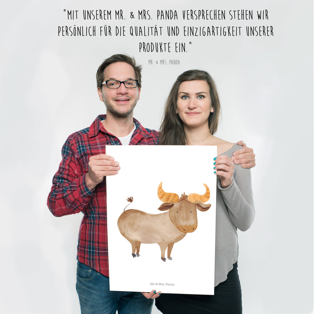 Poster Sternzeichen Stier Poster, Wandposter, Bild, Wanddeko, Küchenposter, Kinderposter, Wanddeko Bild, Raumdekoration, Wanddekoration, Handgemaltes Poster, Mr. & Mrs. Panda Poster, Designposter, Kunstdruck, Posterdruck, Tierkreiszeichen, Sternzeichen, Horoskop, Astrologie, Aszendent, Stier, Stier Geschenk, Stier Sternzeichen, Geschenk Mai, Geschenk April, Geburtstag Mai, Geburtstag April, Rind, Ochse