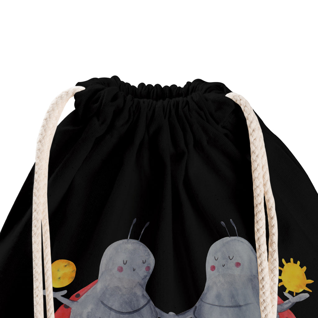 Sportbeutel Sternzeichen Zwilling Turnbeutel, Beutel, Sporttasche, Tasche, Stoffbeutel, Tierkreiszeichen, Sternzeichen, Horoskop, Astrologie, Aszendent, Zwillinge, Zwilling Geschenk, Zwilling Sternzeichen, Geburtstag Mai, Geschenk Mai, Geschenk Juni, Marienkäfer, Glückskäfer, Zwillingsbruder, Zwillingsschwester
