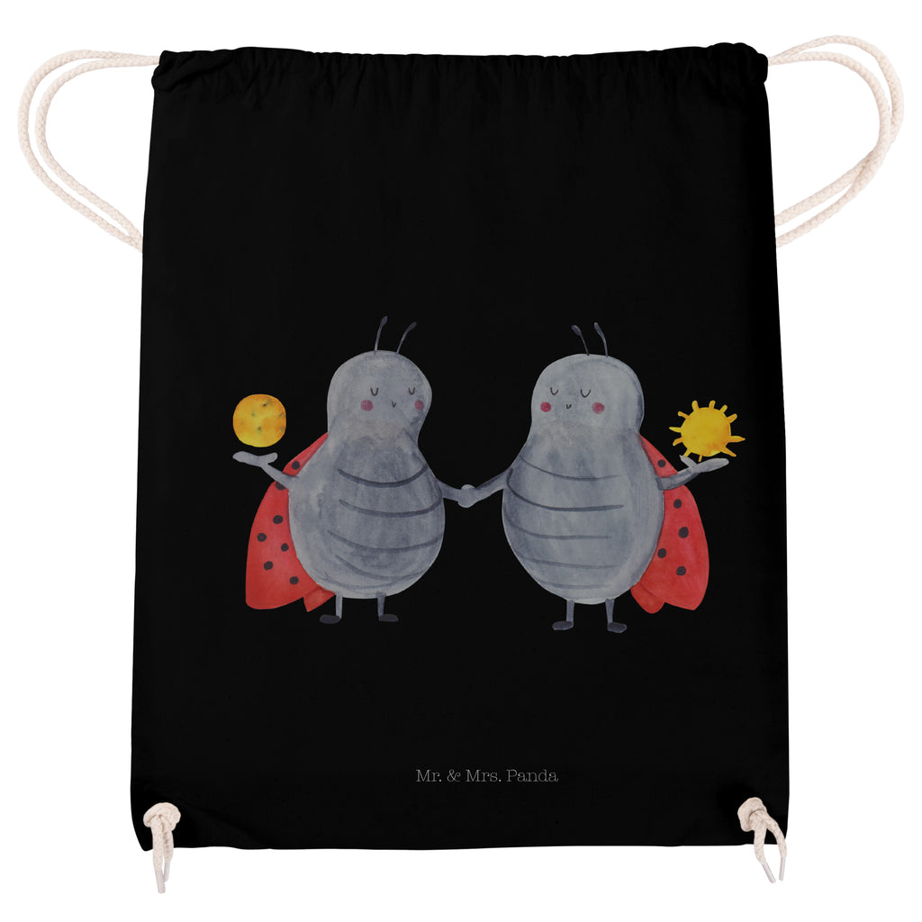 Sportbeutel Sternzeichen Zwilling Turnbeutel, Beutel, Sporttasche, Tasche, Stoffbeutel, Tierkreiszeichen, Sternzeichen, Horoskop, Astrologie, Aszendent, Zwillinge, Zwilling Geschenk, Zwilling Sternzeichen, Geburtstag Mai, Geschenk Mai, Geschenk Juni, Marienkäfer, Glückskäfer, Zwillingsbruder, Zwillingsschwester