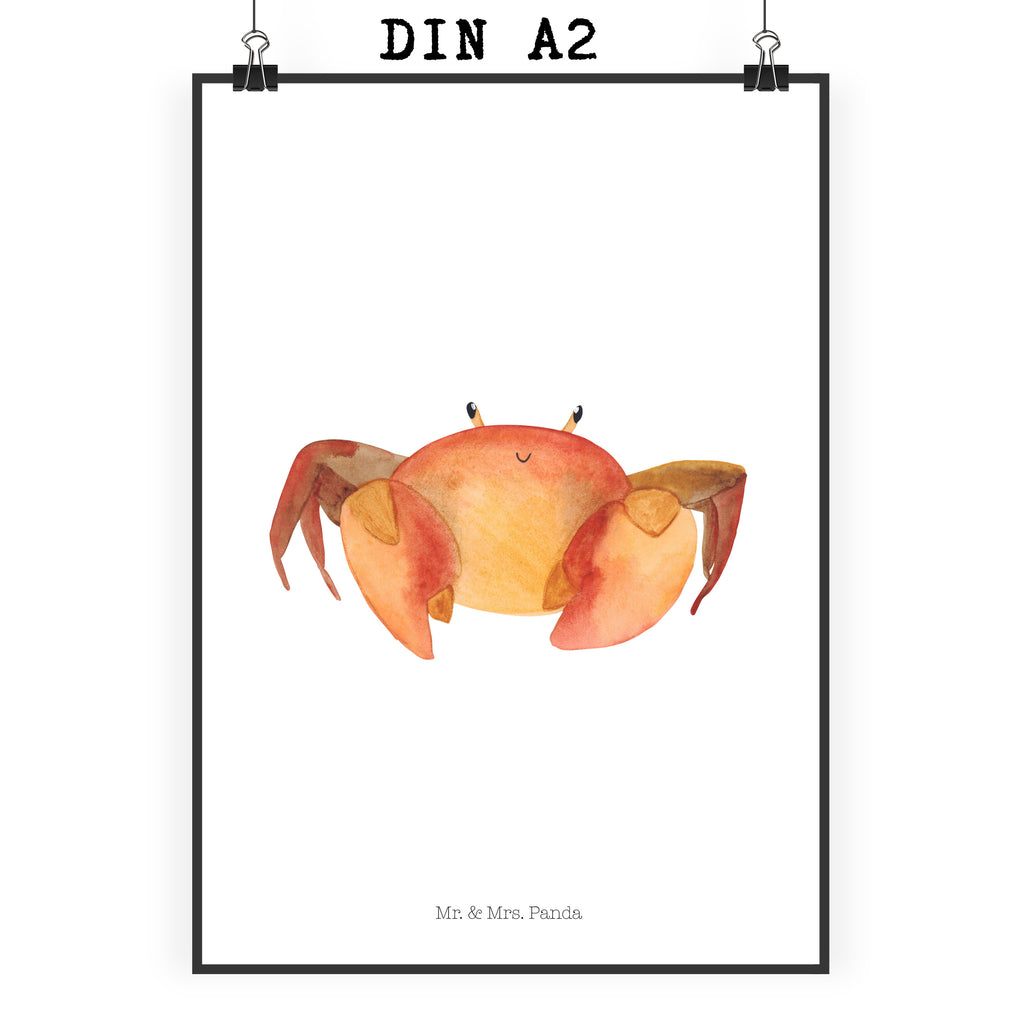 Poster Sternzeichen Krebs Poster, Wandposter, Bild, Wanddeko, Küchenposter, Kinderposter, Wanddeko Bild, Raumdekoration, Wanddekoration, Handgemaltes Poster, Mr. & Mrs. Panda Poster, Designposter, Kunstdruck, Posterdruck, Tierkreiszeichen, Sternzeichen, Horoskop, Astrologie, Aszendent, Krebse, Krebs Geschenk, Krebs Sternzeichen, Geschenk Juni, Geschenk Juli, Geburtstag Juni, Geburtstag Juli, Krabbe, Meerestier, Geschenk Meer