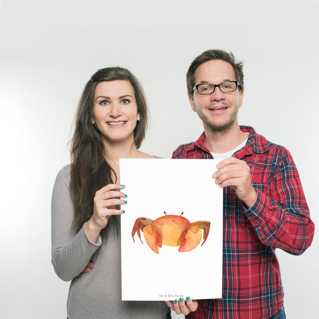 Poster Sternzeichen Krebs Poster, Wandposter, Bild, Wanddeko, Küchenposter, Kinderposter, Wanddeko Bild, Raumdekoration, Wanddekoration, Handgemaltes Poster, Mr. & Mrs. Panda Poster, Designposter, Kunstdruck, Posterdruck, Tierkreiszeichen, Sternzeichen, Horoskop, Astrologie, Aszendent, Krebse, Krebs Geschenk, Krebs Sternzeichen, Geschenk Juni, Geschenk Juli, Geburtstag Juni, Geburtstag Juli, Krabbe, Meerestier, Geschenk Meer