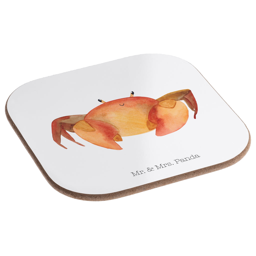 Quadratische Untersetzer Sternzeichen Krebs Bierdeckel, Glasuntersetzer, Untersetzer Gläser, Getränkeuntersetzer, Tierkreiszeichen, Sternzeichen, Horoskop, Astrologie, Aszendent, Krebse, Krebs Geschenk, Krebs Sternzeichen, Geschenk Juni, Geschenk Juli, Geburtstag Juni, Geburtstag Juli, Krabbe, Meerestier, Geschenk Meer