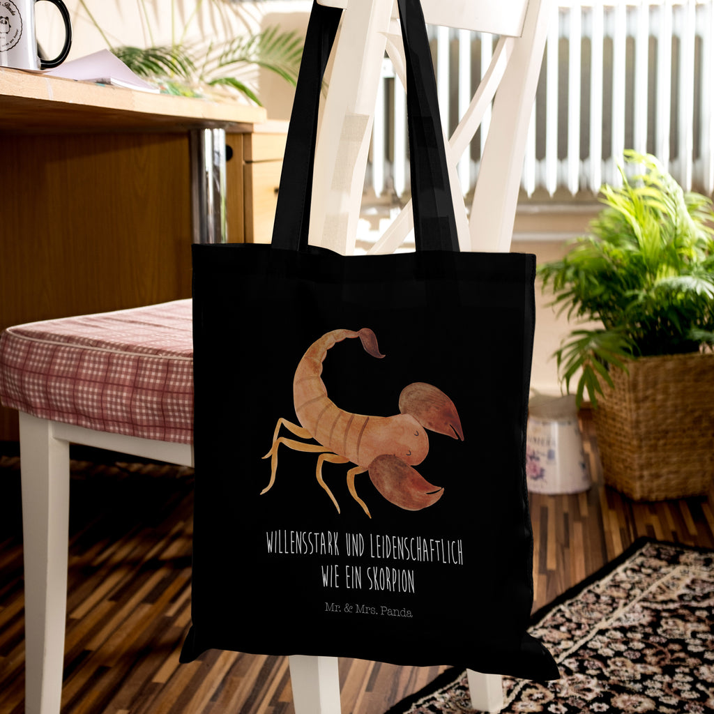 Tragetasche Sternzeichen Skorpion Beuteltasche, Beutel, Einkaufstasche, Jutebeutel, Stoffbeutel, Tierkreiszeichen, Sternzeichen, Horoskop, Astrologie, Aszendent, Skorpione, Skorpion Geschenk, Skorpion Sternzeichen, Geschenk Oktober, Geschenk November, Geburtstag Oktober, Geburtstag November