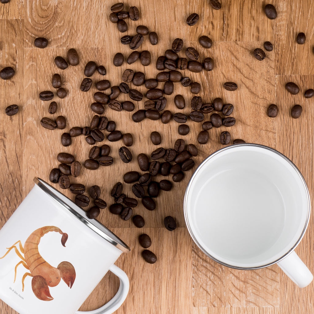 Camping Emaille Tasse Sternzeichen Skorpion Campingtasse, Trinkbecher, Metalltasse, Outdoor Tasse, Emaille Trinkbecher, Blechtasse Outdoor, Emaille Campingbecher, Edelstahl Trinkbecher, Metalltasse für Camping, Kaffee Blechtasse, Camping Tasse Metall, Tierkreiszeichen, Sternzeichen, Horoskop, Astrologie, Aszendent, Skorpione, Skorpion Geschenk, Skorpion Sternzeichen, Geschenk Oktober, Geschenk November, Geburtstag Oktober, Geburtstag November