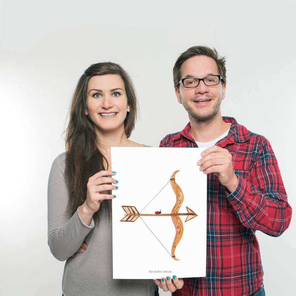 Poster Sternzeichen Schütze Poster, Wandposter, Bild, Wanddeko, Küchenposter, Kinderposter, Wanddeko Bild, Raumdekoration, Wanddekoration, Handgemaltes Poster, Mr. & Mrs. Panda Poster, Designposter, Kunstdruck, Posterdruck, Tierkreiszeichen, Sternzeichen, Horoskop, Astrologie, Aszendent, Schütze, Schütze Geschenk, Schütze Sternzeichen, Geschenk November, Geschenk Dezember, Geburtstag November, Geburtstag Dezember, Geschenk Schützenfest