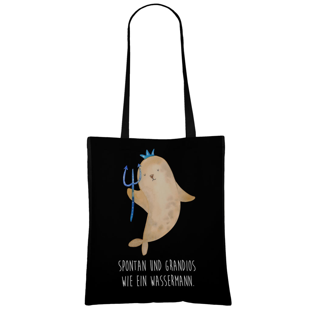 Tragetasche Sternzeichen Wassermann Beuteltasche, Beutel, Einkaufstasche, Jutebeutel, Stoffbeutel, Tierkreiszeichen, Sternzeichen, Horoskop, Astrologie, Aszendent, Meermann, Nix, Wassermann Geschenk, Wassermann Sternzeichen, Geschenk Januar, Geschenk Februar, Geburtstag Januar, Geburtstag Februar, Meer Geschenk