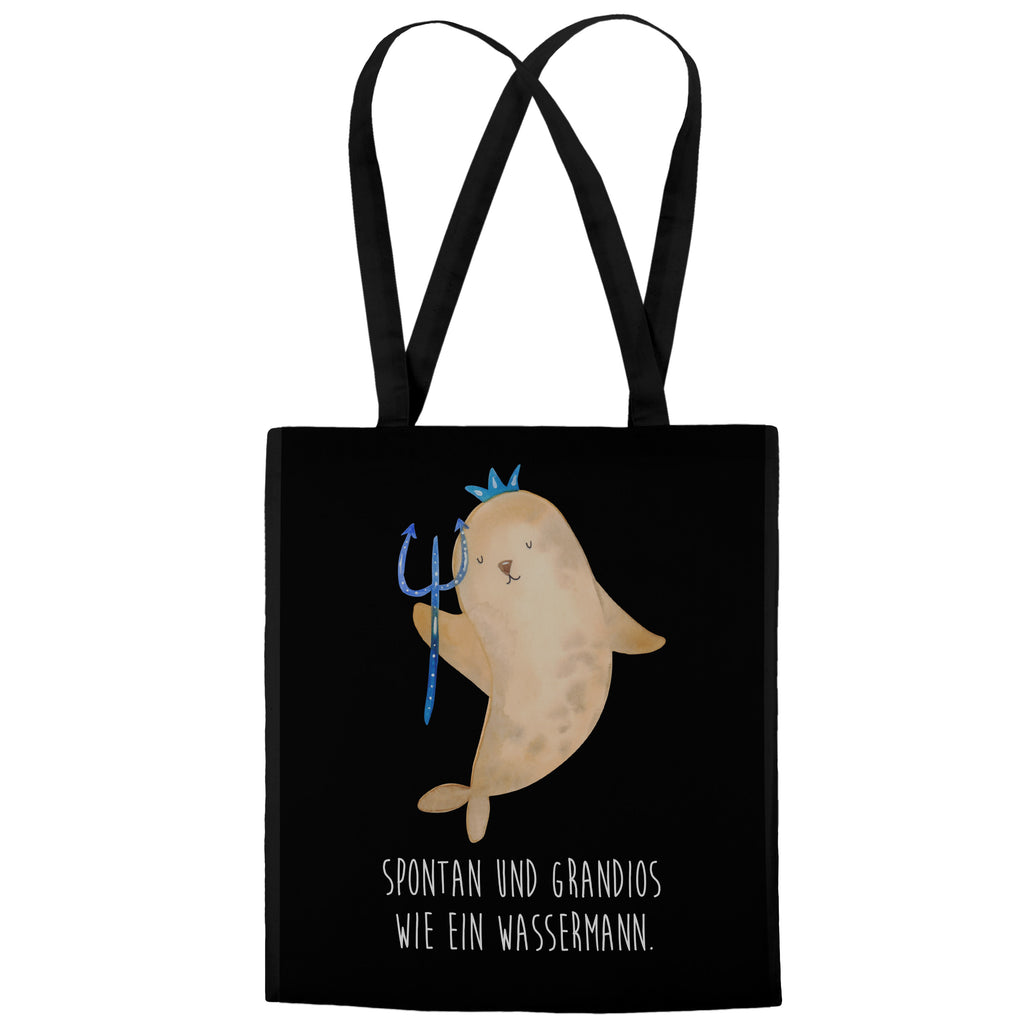 Tragetasche Sternzeichen Wassermann Beuteltasche, Beutel, Einkaufstasche, Jutebeutel, Stoffbeutel, Tierkreiszeichen, Sternzeichen, Horoskop, Astrologie, Aszendent, Meermann, Nix, Wassermann Geschenk, Wassermann Sternzeichen, Geschenk Januar, Geschenk Februar, Geburtstag Januar, Geburtstag Februar, Meer Geschenk