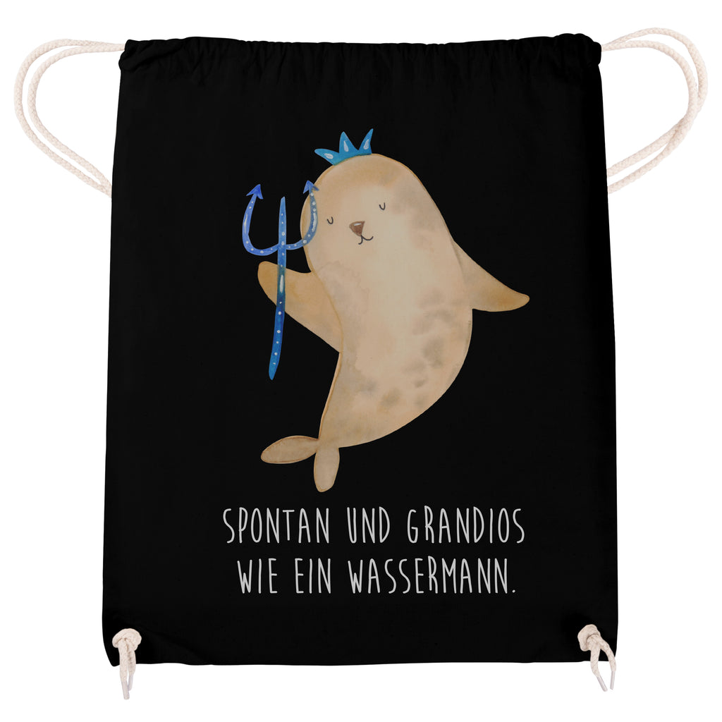 Sportbeutel Sternzeichen Wassermann Turnbeutel, Beutel, Sporttasche, Tasche, Stoffbeutel, Tierkreiszeichen, Sternzeichen, Horoskop, Astrologie, Aszendent, Meermann, Nix, Wassermann Geschenk, Wassermann Sternzeichen, Geschenk Januar, Geschenk Februar, Geburtstag Januar, Geburtstag Februar, Meer Geschenk