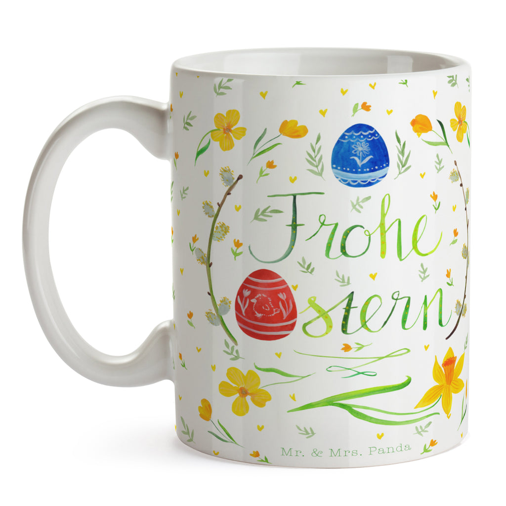 Tasse Frohe Ostern Ostern, Frohe Ostern, Ostergrüße, Osterblume, Osterei, bemalte Ostereier, Weidenkätzchen. Lettering Becher, Kaffeetasse, Kaffeebecher, Tee, Frühstück, Büro  Ostern, Osterhase, Ostergeschenke, Osternest, Osterdeko, Geschenk zu Ostern