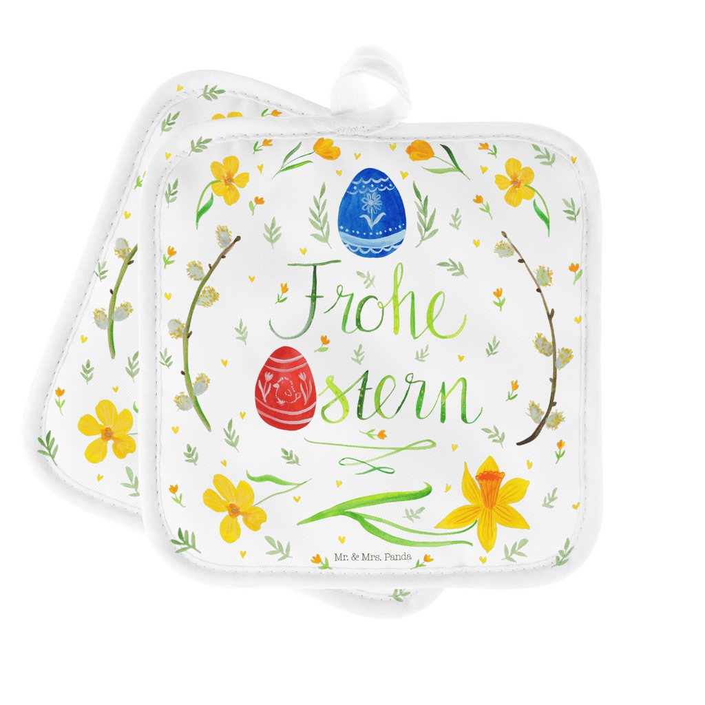 2er Set Topflappen  Frohe Ostern Topflappen, Topfuntersetzer, Ofenhandschuh, Topflappen Set, Topflappen lustig, Topflappen mit Spruch, Ostern, Osterhase, Ostergeschenke, Osternest, Osterdeko, Geschenk zu Ostern, Frohe Ostern, Ostergrüße, Osterblume, Osterei, bemalte Ostereier, Weidenkätzchen. Lettering