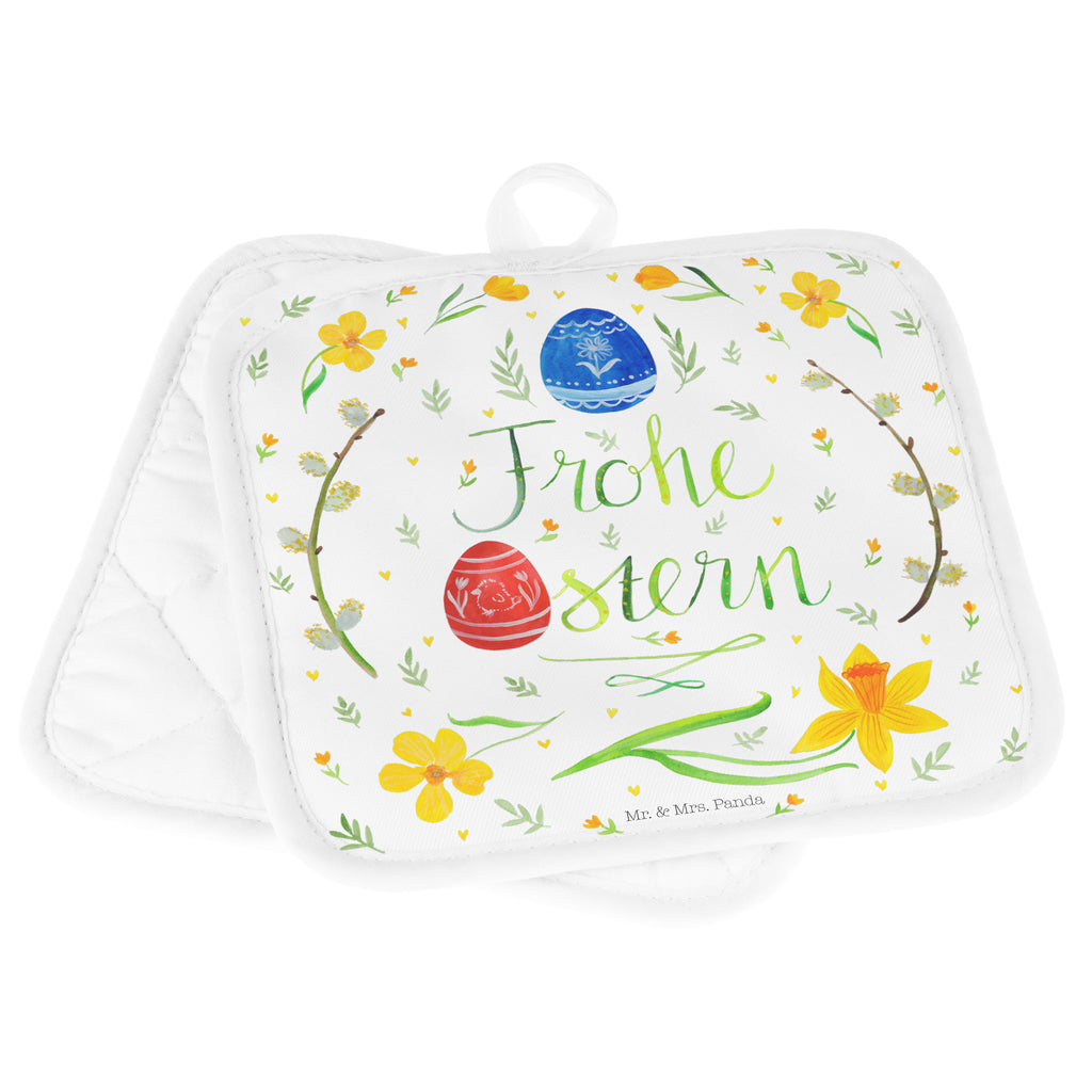 2er Set Topflappen  Frohe Ostern Topflappen, Topfuntersetzer, Ofenhandschuh, Topflappen Set, Topflappen lustig, Topflappen mit Spruch, Ostern, Osterhase, Ostergeschenke, Osternest, Osterdeko, Geschenk zu Ostern, Frohe Ostern, Ostergrüße, Osterblume, Osterei, bemalte Ostereier, Weidenkätzchen. Lettering