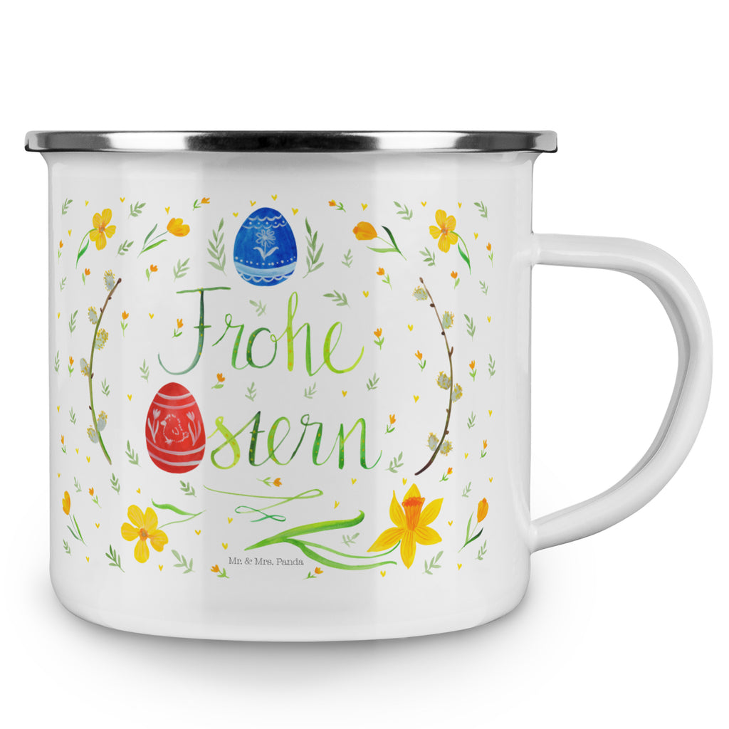 Camping Emaille Tasse Frohe Ostern Campingtasse, Trinkbecher, Metalltasse, Outdoor Tasse, Emaille Trinkbecher, Blechtasse Outdoor, Emaille Campingbecher, Edelstahl Trinkbecher, Metalltasse für Camping, Kaffee Blechtasse, Camping Tasse Metall, Ostern, Osterhase, Ostergeschenke, Osternest, Osterdeko, Geschenk zu Ostern, Frohe Ostern, Ostergrüße, Osterblume, Osterei, bemalte Ostereier, Weidenkätzchen. Lettering