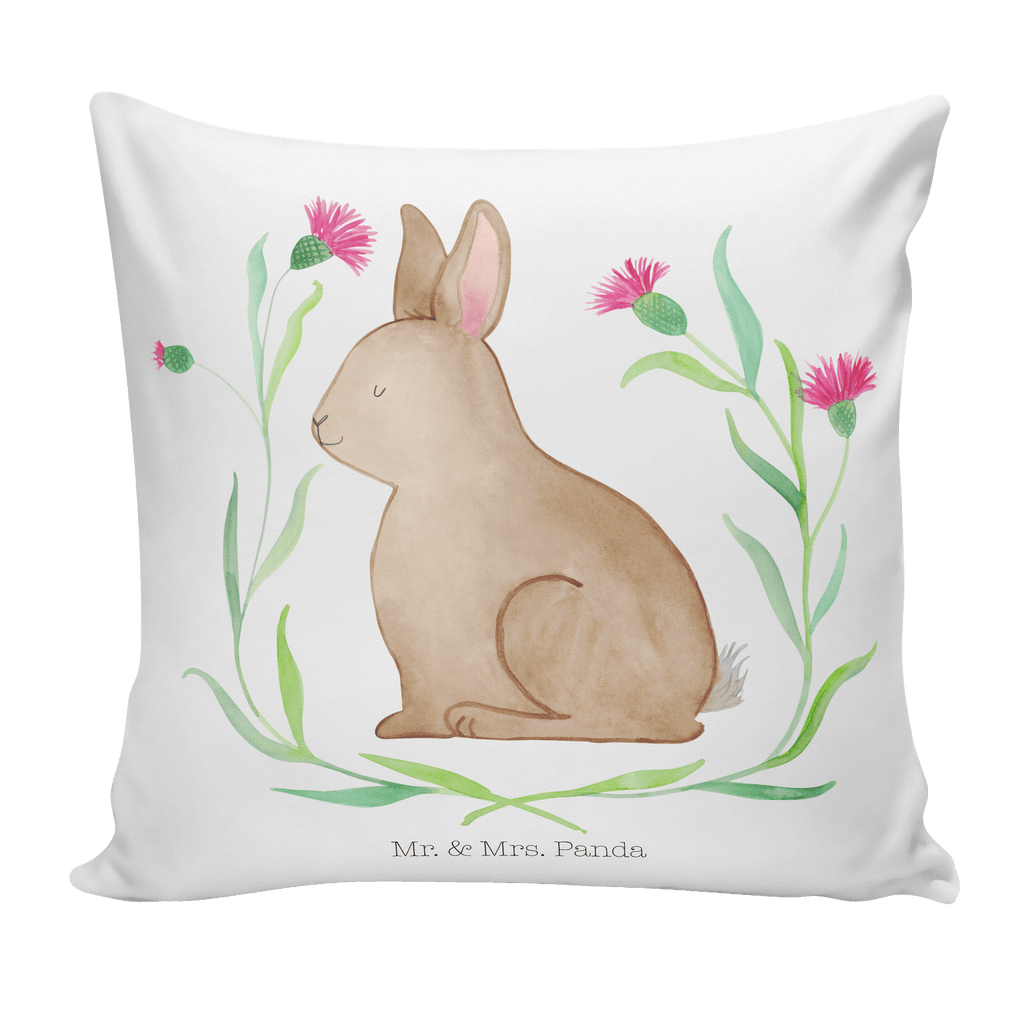 40x40 Kissen Hase sitzend Kissenhülle, Kopfkissen, Sofakissen, Dekokissen, Motivkissen, Ostern, Osterhase, Ostergeschenke, Osternest, Osterdeko, Geschenk zu Ostern, Frohe Ostern, Ostergrüße, Osterblume, Liebe, Grüße, Hase, Kaninchen
