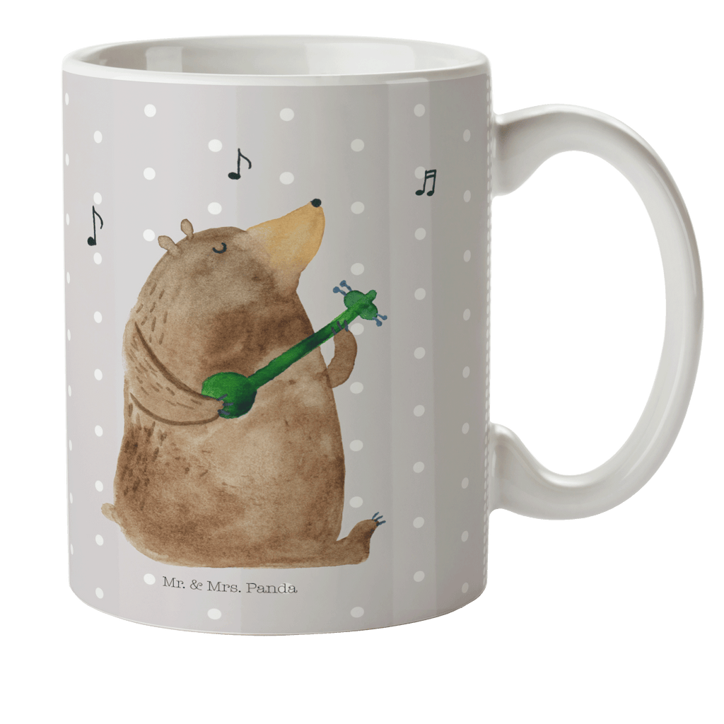 Kindertasse Bär Gitarre Kunststoff Tasse, Kindergarten, Tasse, Trinkbecher, Camping Becher, Kaffeetasse, Kunststoffbecher, Kindergartenbecher, Outdoorgeschirr, Kunststoffgeschirr, Reisebecher, Reisetasse, Kinderbecher, Bär, Teddy, Teddybär