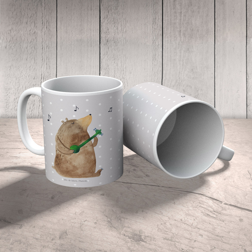 Kindertasse Bär Gitarre Kunststoff Tasse, Kindergarten, Tasse, Trinkbecher, Camping Becher, Kaffeetasse, Kunststoffbecher, Kindergartenbecher, Outdoorgeschirr, Kunststoffgeschirr, Reisebecher, Reisetasse, Kinderbecher, Bär, Teddy, Teddybär