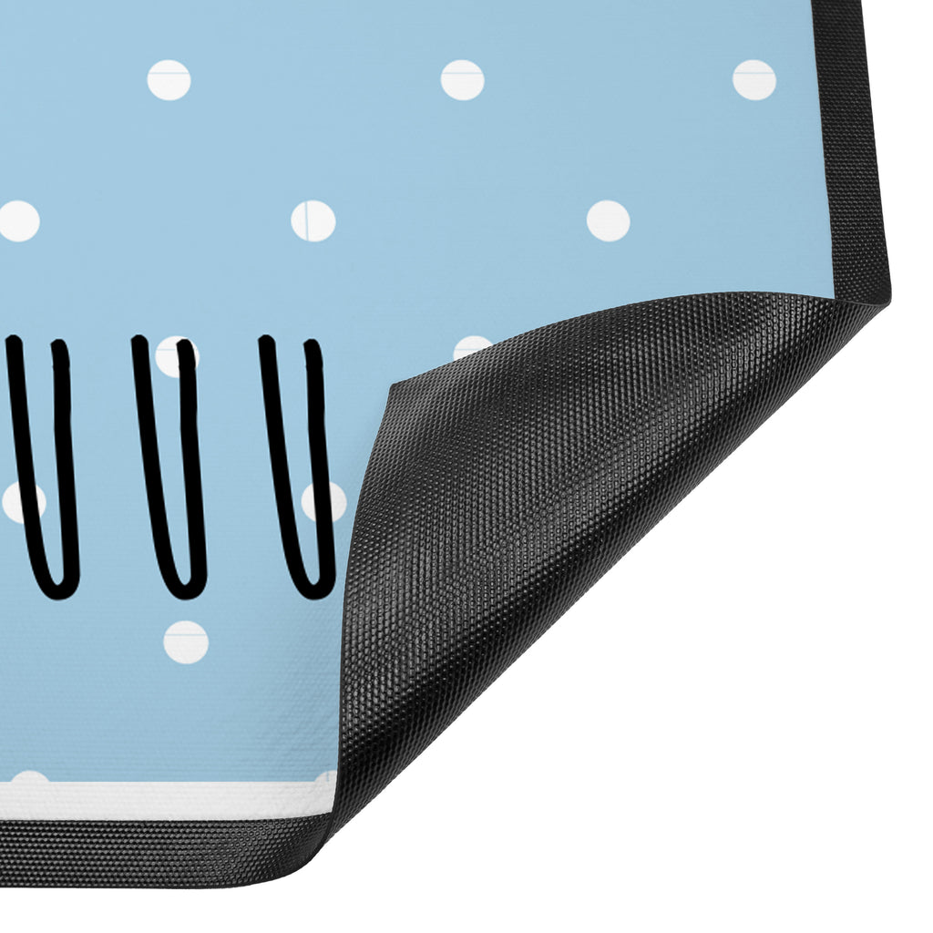 Fußmatte Bär Gitarre  Türvorleger, Schmutzmatte, Fußabtreter, Matte, Schmutzfänger, Fußabstreifer, Schmutzfangmatte, Türmatte, Motivfußmatte,  Haustürmatte, Vorleger  Bär, Teddy, Teddybär