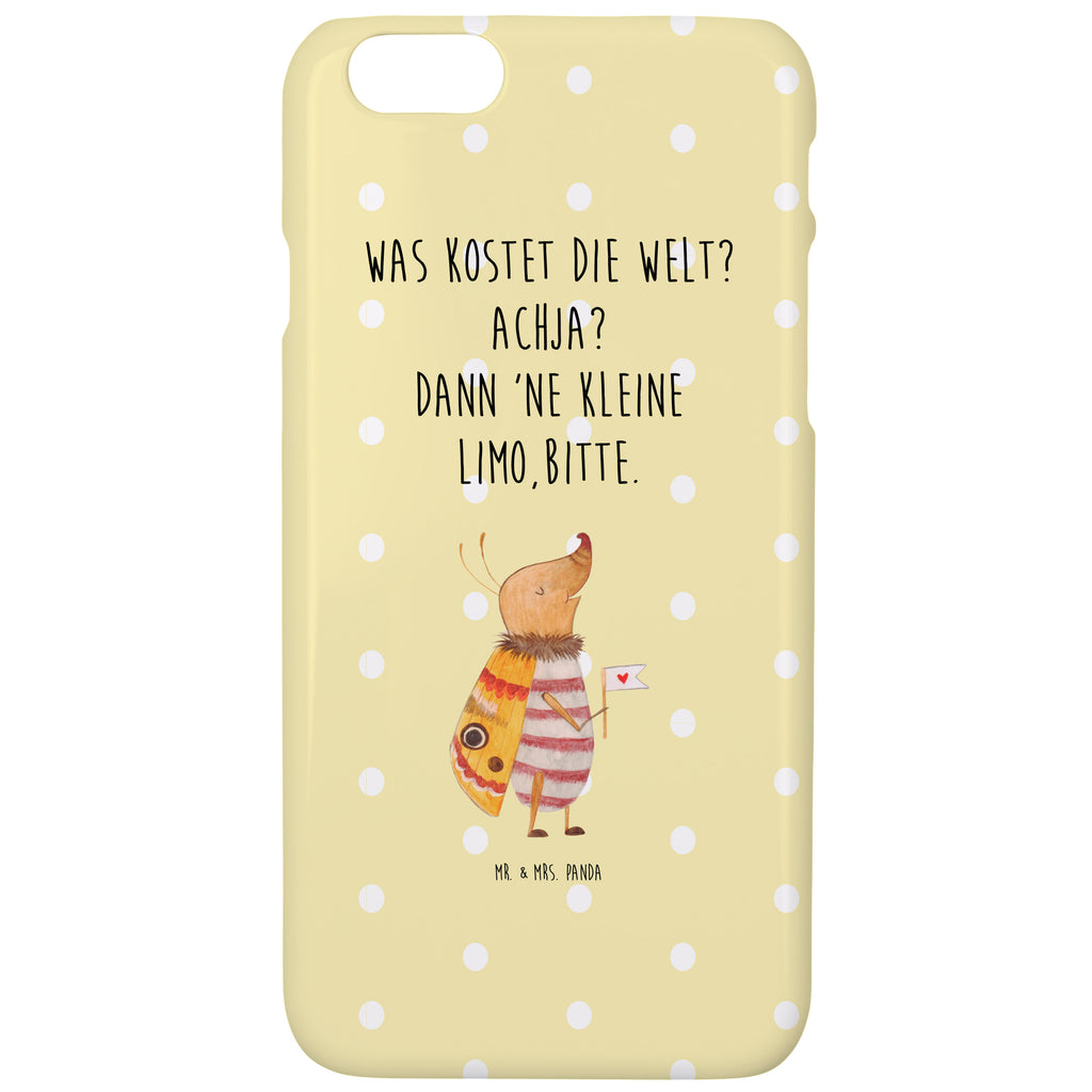 Iphone 6 / 6S Handyhülle Nachtfalter mit Fähnchen Handyhülle, Handycover, Cover, Handy, Hülle, Iphone 6, Iphone 6s, süße Tiermotive, gute Laune, lustige Sprüche, Tiere, Nachtfalter, Käfer, Spruch lustig, Spruch witzig, süß, niedlich, Küche Deko, Was kostet die Welt