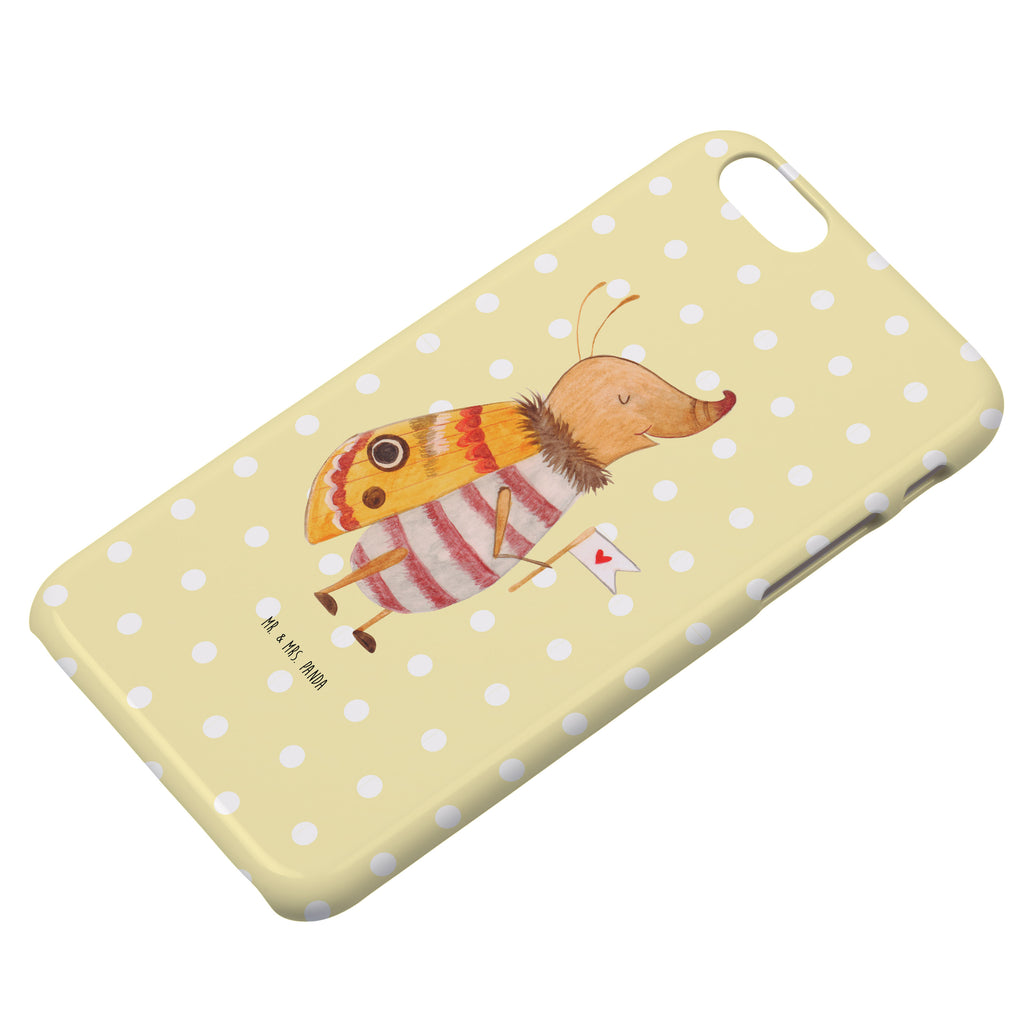 Iphone 6 / 6S Handyhülle Nachtfalter mit Fähnchen Handyhülle, Handycover, Cover, Handy, Hülle, Iphone 6, Iphone 6s, süße Tiermotive, gute Laune, lustige Sprüche, Tiere, Nachtfalter, Käfer, Spruch lustig, Spruch witzig, süß, niedlich, Küche Deko, Was kostet die Welt