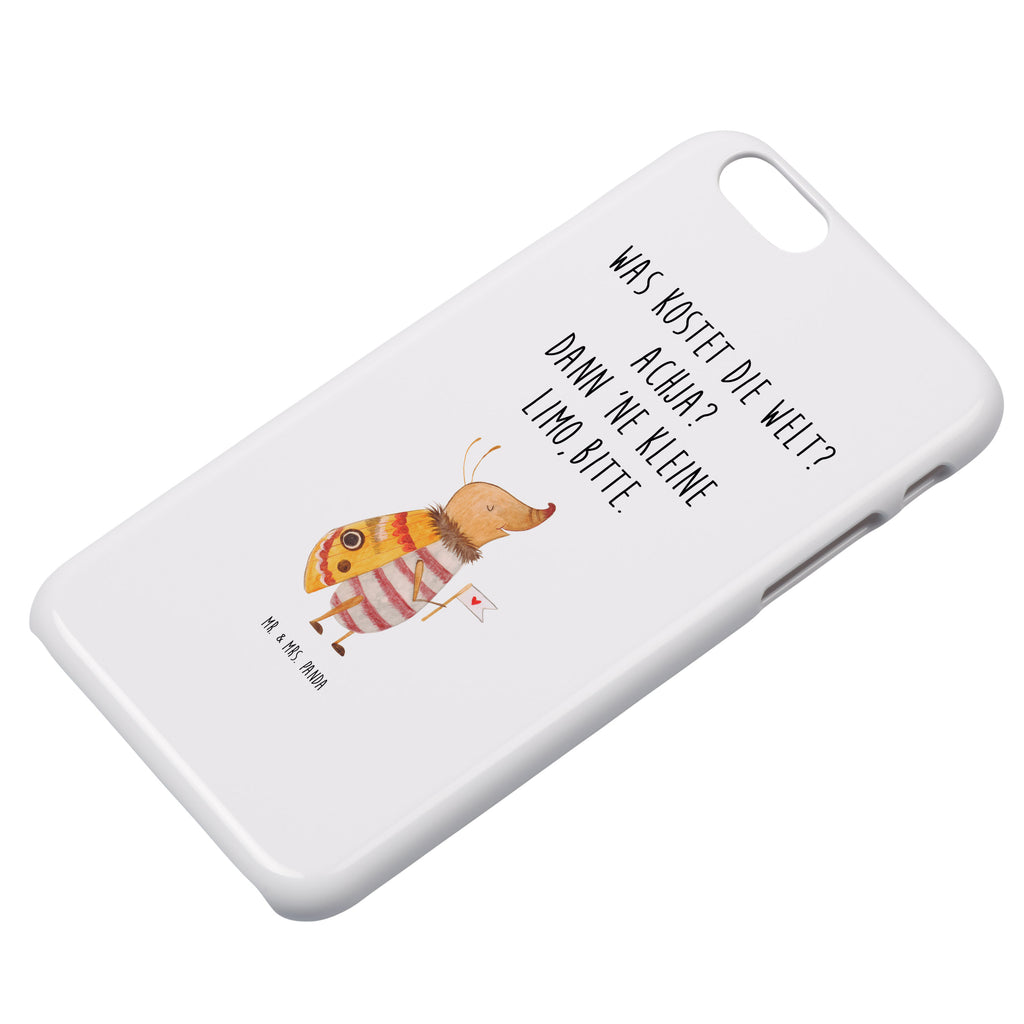 Iphone 7 / 7S Handyhülle Nachtfalter mit Fähnchen Handyhülle, Handycover, Cover, Handy, Hülle, Iphone 7, Iphone 7S, süße Tiermotive, gute Laune, lustige Sprüche, Tiere, Nachtfalter, Käfer, Spruch lustig, Spruch witzig, süß, niedlich, Küche Deko, Was kostet die Welt