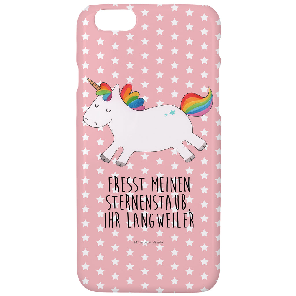 Iphone 6 / 6S Handyhülle Einhorn Happy Handyhülle, Handycover, Cover, Handy, Hülle, Iphone 6, Iphone 6s, Einhorn, Einhörner, Einhorn Deko, Pegasus, Unicorn, glücklich, fröhlich, Spaß, Freude, Lebensfreude, witzig, spannend, Lächeln, Lachen