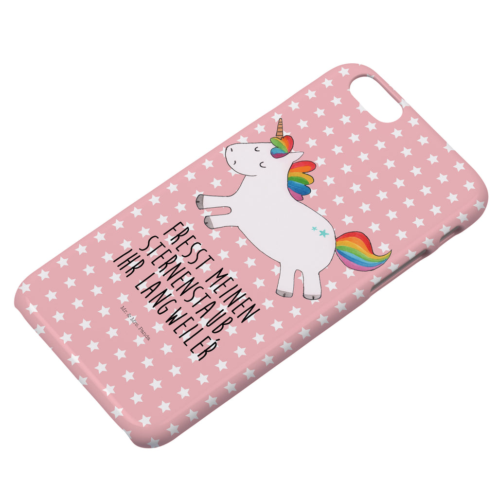 Iphone 6 / 6S Handyhülle Einhorn Happy Handyhülle, Handycover, Cover, Handy, Hülle, Iphone 6, Iphone 6s, Einhorn, Einhörner, Einhorn Deko, Pegasus, Unicorn, glücklich, fröhlich, Spaß, Freude, Lebensfreude, witzig, spannend, Lächeln, Lachen