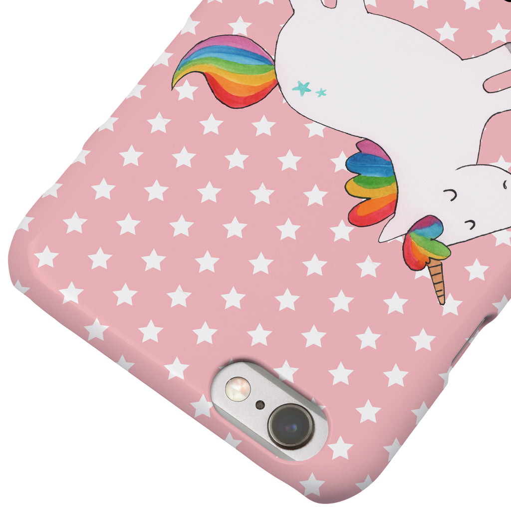Iphone 6 / 6S Handyhülle Einhorn Happy Handyhülle, Handycover, Cover, Handy, Hülle, Iphone 6, Iphone 6s, Einhorn, Einhörner, Einhorn Deko, Pegasus, Unicorn, glücklich, fröhlich, Spaß, Freude, Lebensfreude, witzig, spannend, Lächeln, Lachen