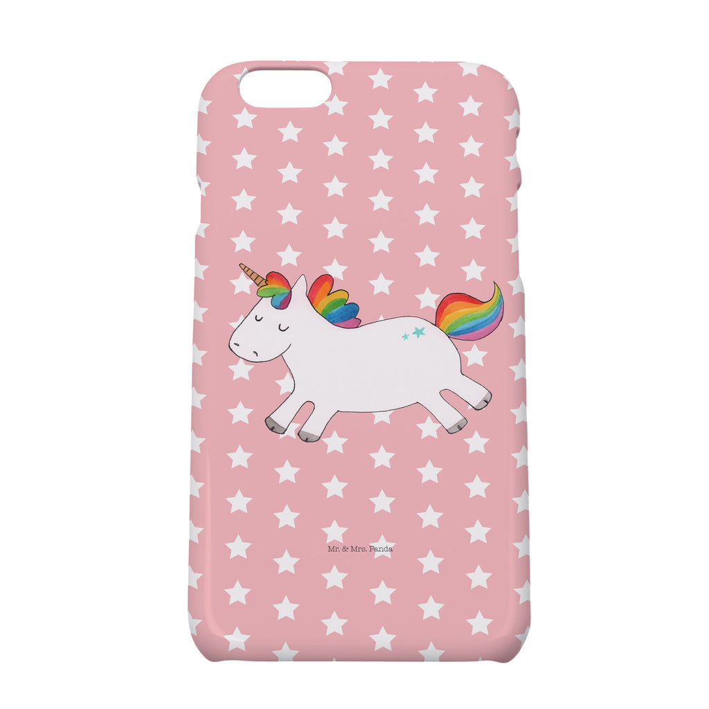 Iphone 6 / 6S Handyhülle Einhorn Happy Handyhülle, Handycover, Cover, Handy, Hülle, Iphone 6, Iphone 6s, Einhorn, Einhörner, Einhorn Deko, Pegasus, Unicorn, glücklich, fröhlich, Spaß, Freude, Lebensfreude, witzig, spannend, Lächeln, Lachen