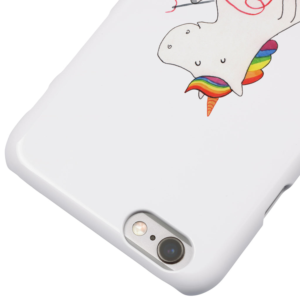 Iphone 6 / 6S Handyhülle Einhorn Näherin Handyhülle, Handycover, Cover, Handy, Hülle, Iphone 6, Iphone 6s, Einhorn, Einhörner, Einhorn Deko, Pegasus, Unicorn, Näherin, nähen, Mädchen, Freundin, Häkeln, Stricken, basteln, Nähzimmer