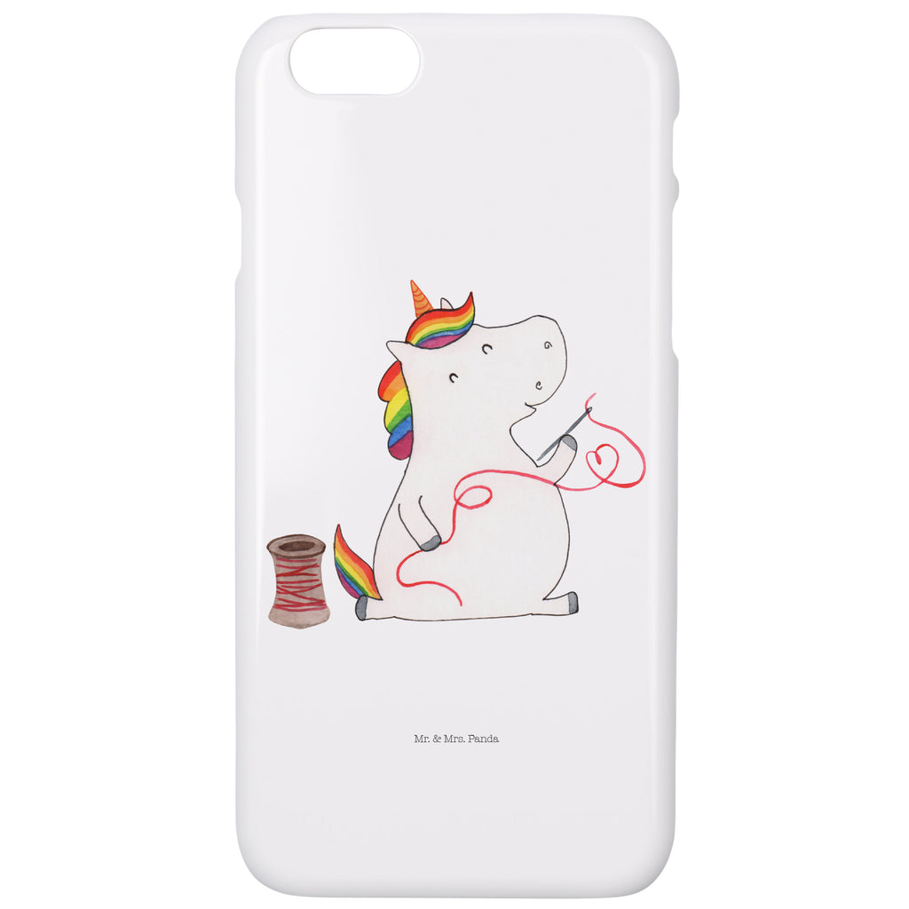 Iphone 7 / 7S Handyhülle Einhorn Näherin Handyhülle, Handycover, Cover, Handy, Hülle, Iphone 7, Iphone 7S, Einhorn, Einhörner, Einhorn Deko, Pegasus, Unicorn, Näherin, nähen, Mädchen, Freundin, Häkeln, Stricken, basteln, Nähzimmer