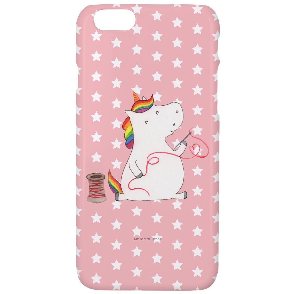 Iphone 7 / 7S Handyhülle Einhorn Näherin Handyhülle, Handycover, Cover, Handy, Hülle, Iphone 7, Iphone 7S, Einhorn, Einhörner, Einhorn Deko, Pegasus, Unicorn, Näherin, nähen, Mädchen, Freundin, Häkeln, Stricken, basteln, Nähzimmer