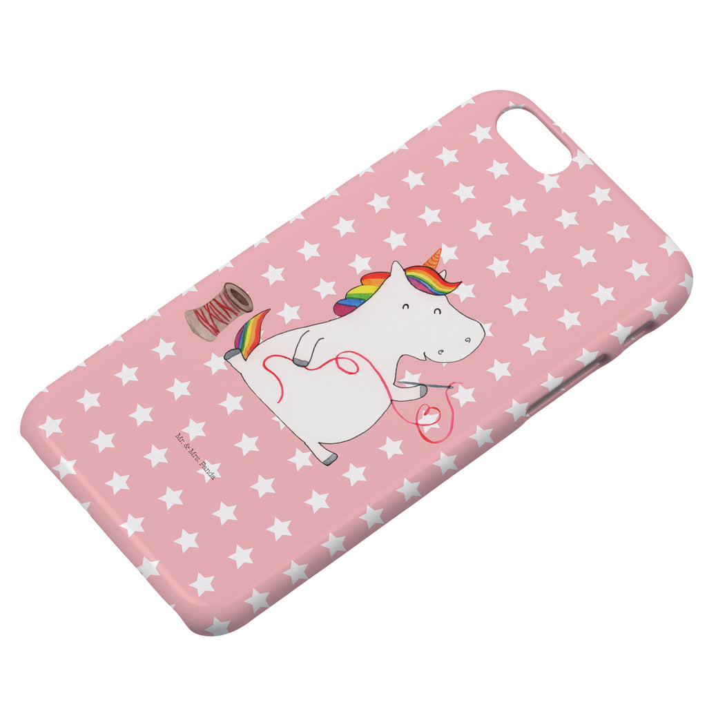 Iphone 7 / 7S Handyhülle Einhorn Näherin Handyhülle, Handycover, Cover, Handy, Hülle, Iphone 7, Iphone 7S, Einhorn, Einhörner, Einhorn Deko, Pegasus, Unicorn, Näherin, nähen, Mädchen, Freundin, Häkeln, Stricken, basteln, Nähzimmer