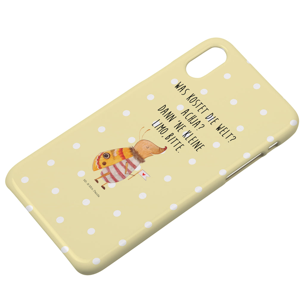 Iphone 10 Handyhülle Nachtfalter mit Fähnchen Handyhülle, Handycover, Cover, Handy, Hülle, Iphone 10, Iphone X, süße Tiermotive, gute Laune, lustige Sprüche, Tiere, Nachtfalter, Käfer, Spruch lustig, Spruch witzig, süß, niedlich, Küche Deko, Was kostet die Welt