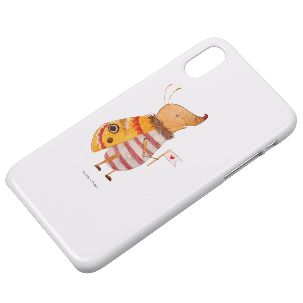 Iphone 10 Handyhülle Nachtfalter mit Fähnchen Handyhülle, Handycover, Cover, Handy, Hülle, Iphone 10, Iphone X, süße Tiermotive, gute Laune, lustige Sprüche, Tiere, Nachtfalter, Käfer, Spruch lustig, Spruch witzig, süß, niedlich, Küche Deko, Was kostet die Welt