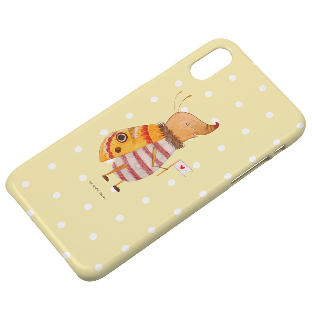 Iphone 10 Handyhülle Nachtfalter mit Fähnchen Handyhülle, Handycover, Cover, Handy, Hülle, Iphone 10, Iphone X, süße Tiermotive, gute Laune, lustige Sprüche, Tiere, Nachtfalter, Käfer, Spruch lustig, Spruch witzig, süß, niedlich, Küche Deko, Was kostet die Welt