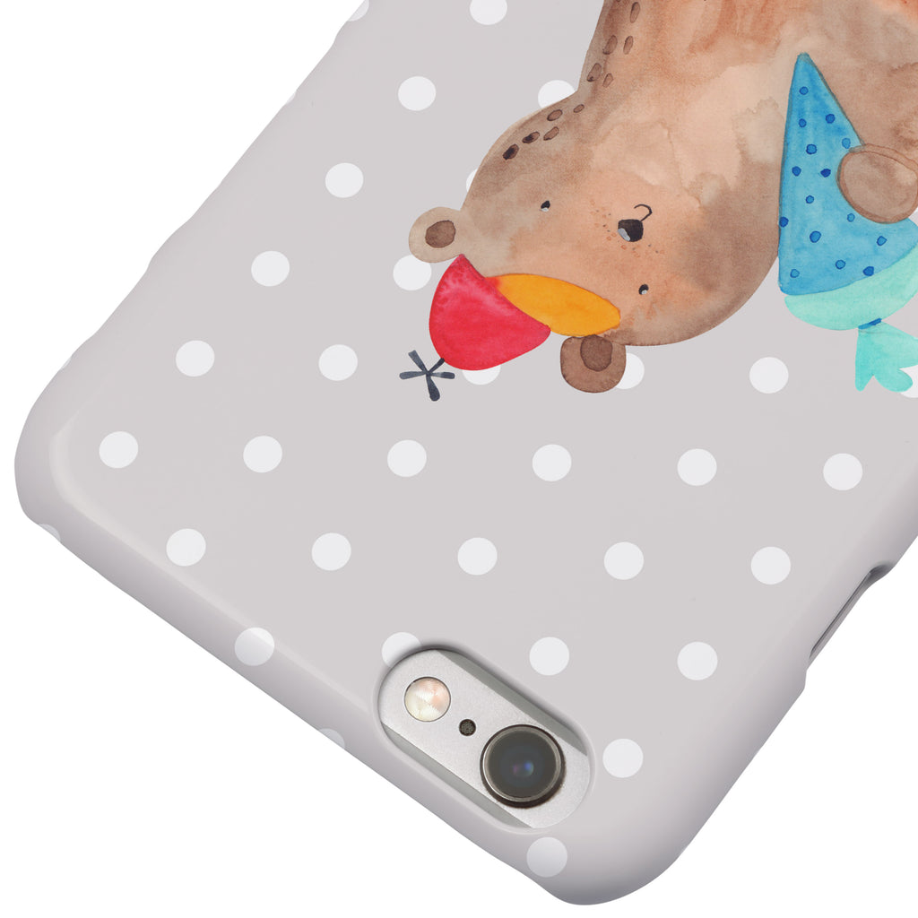 Iphone 6 / 6S Handyhülle Bär mit Schultüte Handyhülle, Handycover, Cover, Handy, Hülle, Iphone 6, Iphone 6s, Bär, Teddy, Teddybär, Bär Motiv, Schultüte, Erster Schultag Geschenk, Einschulung Geschenk, Schule Geschenk, Grundschule, Schulanfang, Schulbeginn