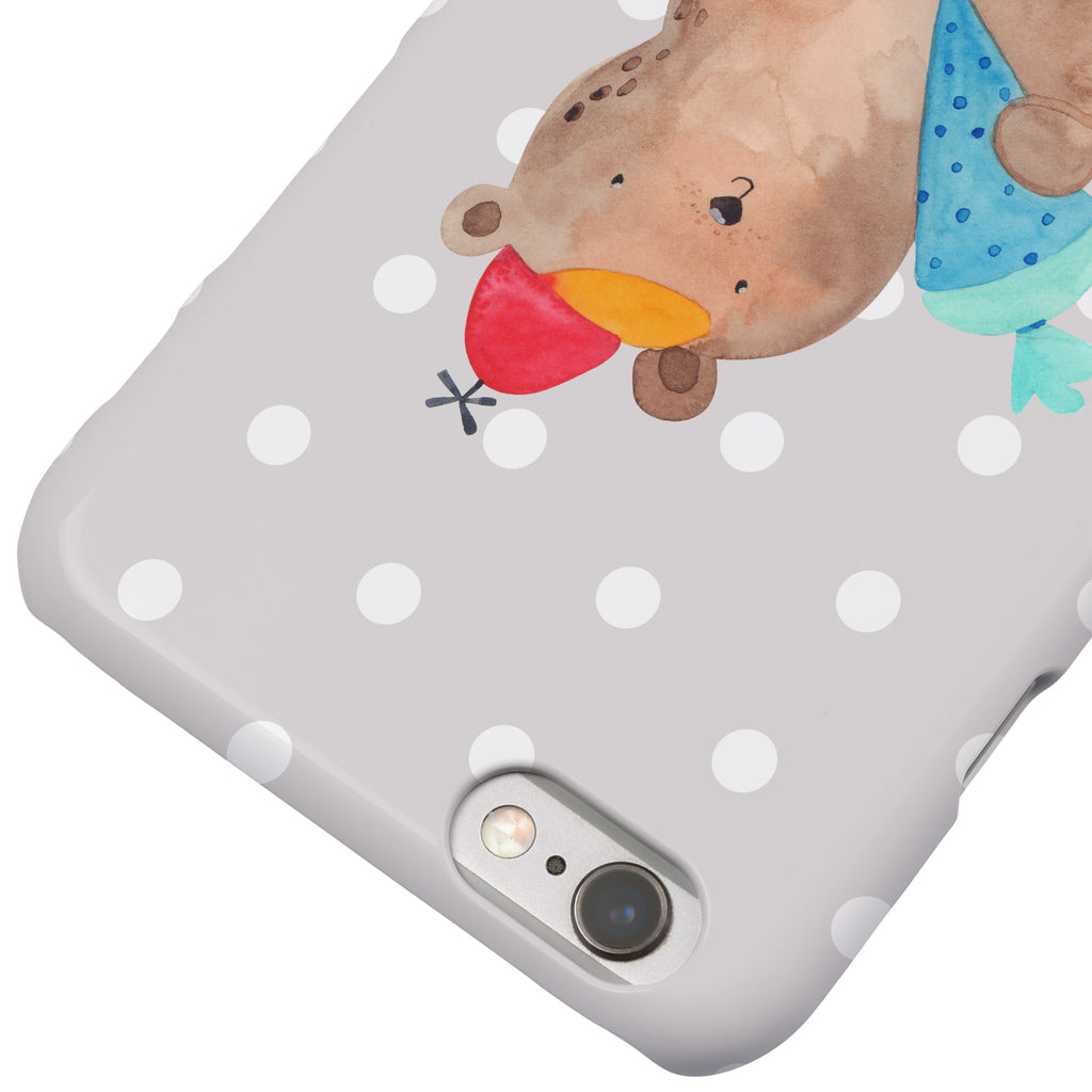 Iphone 6 / 6S Handyhülle Bär mit Schultüte Handyhülle, Handycover, Cover, Handy, Hülle, Iphone 6, Iphone 6s, Bär, Teddy, Teddybär, Bär Motiv, Schultüte, Erster Schultag Geschenk, Einschulung Geschenk, Schule Geschenk, Grundschule, Schulanfang, Schulbeginn