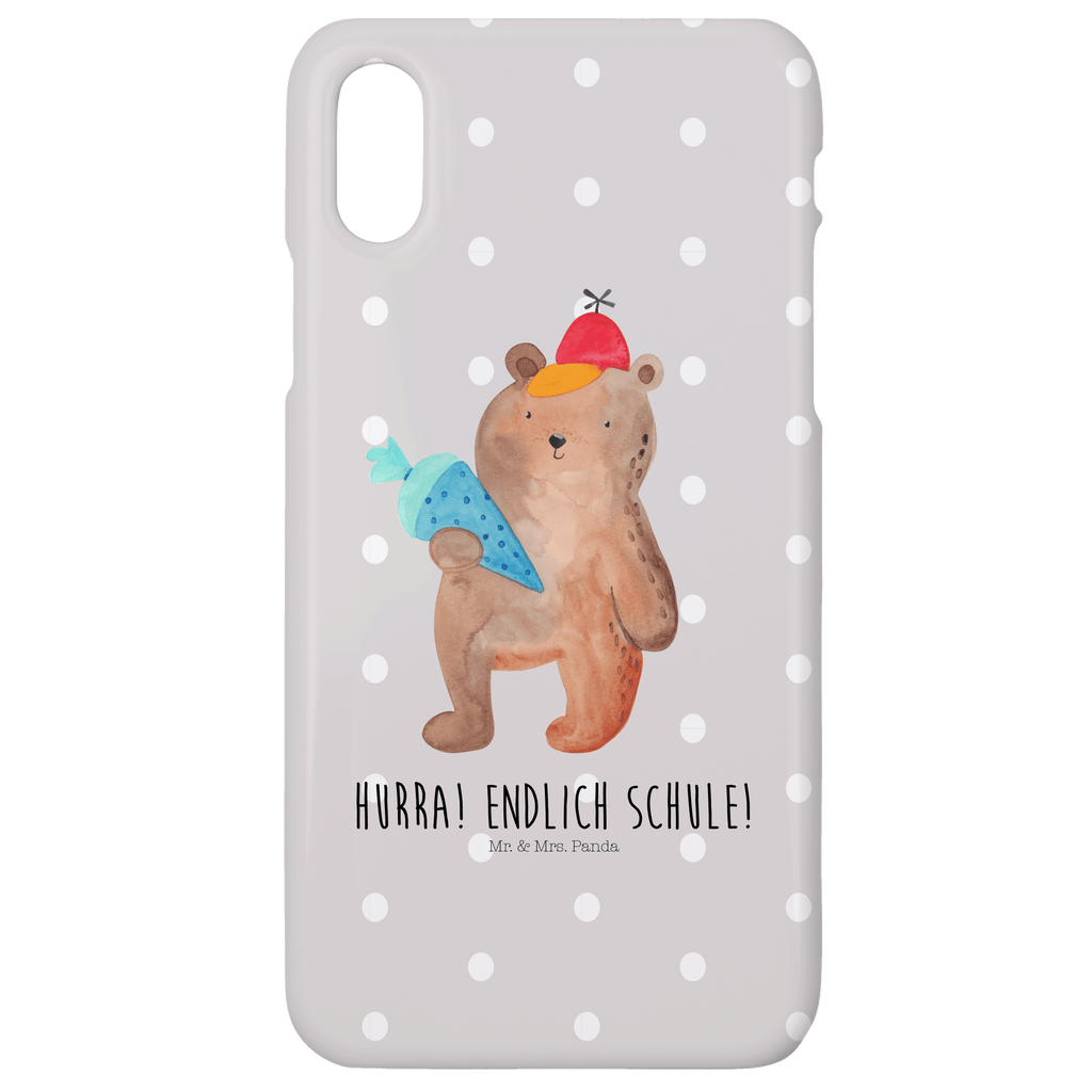 Iphone 10 Handyhülle Bär mit Schultüte Handyhülle, Handycover, Cover, Handy, Hülle, Iphone 10, Iphone X, Bär, Teddy, Teddybär, Bär Motiv, Schultüte, Erster Schultag Geschenk, Einschulung Geschenk, Schule Geschenk, Grundschule, Schulanfang, Schulbeginn