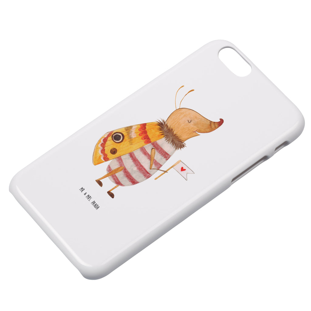 Iphone 8 Handyhülle Nachtfalter mit Fähnchen Handyhülle, Handycover, Cover, Handy, Hülle, Iphone 8, Iphone 8S, süße Tiermotive, gute Laune, lustige Sprüche, Tiere, Nachtfalter, Käfer, Spruch lustig, Spruch witzig, süß, niedlich, Küche Deko, Was kostet die Welt