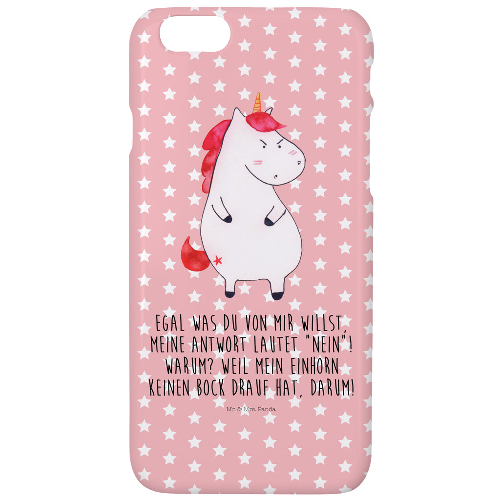 Iphone 7 / 7S Handyhülle Einhorn wütend Handyhülle, Handycover, Cover, Handy, Hülle, Iphone 7, Iphone 7S, Einhorn, Einhörner, Einhorn Deko, Pegasus, Unicorn, Realität, Ansage, lustlos, nein, Büro, Arbeit, wütend, dumme Fragen, lustig, Spaß, Geschenk