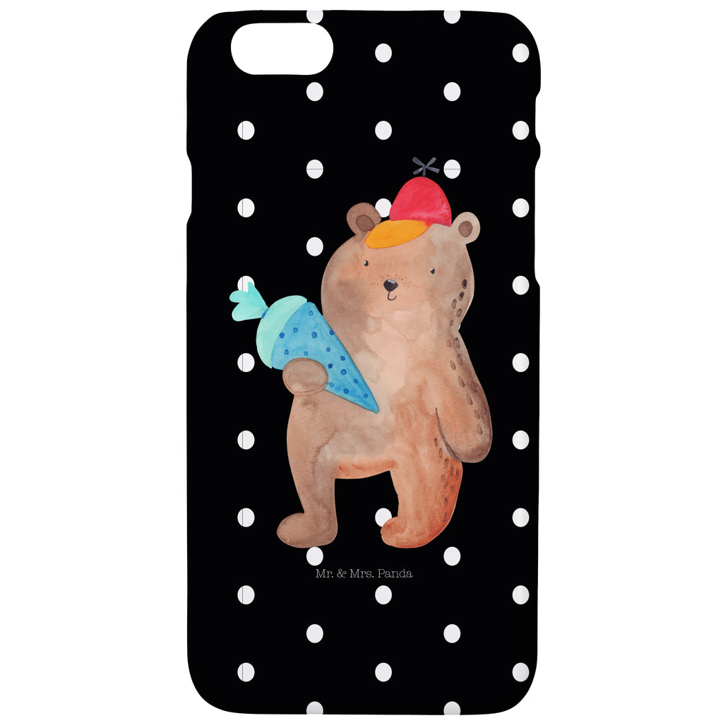 Iphone 8 Handyhülle Bär mit Schultüte Handyhülle, Handycover, Cover, Handy, Hülle, Iphone 8, Iphone 8S, Bär, Teddy, Teddybär, Bär Motiv, Schultüte, Erster Schultag Geschenk, Einschulung Geschenk, Schule Geschenk, Grundschule, Schulanfang, Schulbeginn