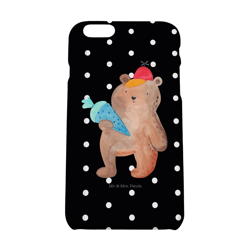 Iphone 8 Handyhülle Bär mit Schultüte Handyhülle, Handycover, Cover, Handy, Hülle, Iphone 8, Iphone 8S, Bär, Teddy, Teddybär, Bär Motiv, Schultüte, Erster Schultag Geschenk, Einschulung Geschenk, Schule Geschenk, Grundschule, Schulanfang, Schulbeginn
