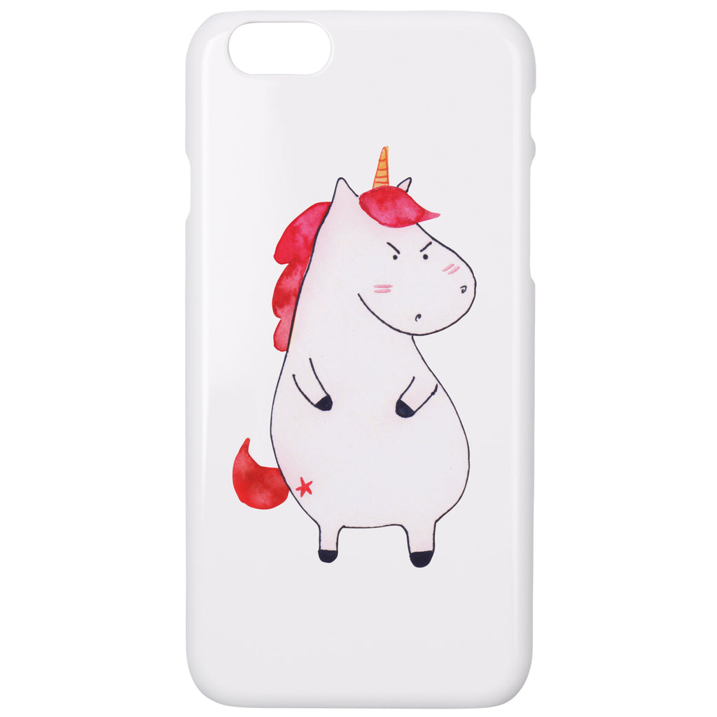 Iphone 6 / 6S Handyhülle Einhorn wütend Handyhülle, Handycover, Cover, Handy, Hülle, Iphone 6, Iphone 6s, Einhorn, Einhörner, Einhorn Deko, Pegasus, Unicorn, Realität, Ansage, lustlos, nein, Büro, Arbeit, wütend, dumme Fragen, lustig, Spaß, Geschenk