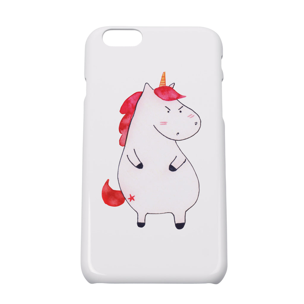Iphone 6 / 6S Handyhülle Einhorn wütend Handyhülle, Handycover, Cover, Handy, Hülle, Iphone 6, Iphone 6s, Einhorn, Einhörner, Einhorn Deko, Pegasus, Unicorn, Realität, Ansage, lustlos, nein, Büro, Arbeit, wütend, dumme Fragen, lustig, Spaß, Geschenk